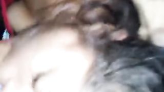 I Wake up and let him Fuck my Throat until he Cums all in my Mouth