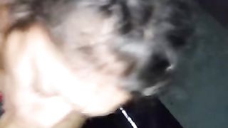 I Wake up and let him Fuck my Throat until he Cums all in my Mouth