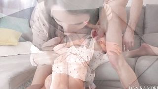 Milk Lunch-ordinary Day Leads to Mutual Oral Sex, Intense Vaginal n Cumshot