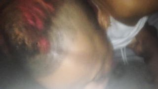 Dyke from College Basketball Team gives me Vicious Head & Swallow Comshot