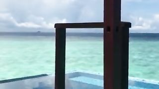 Our Honeymoon Sex Tape in Paradise Part 1-sex Vacations !!