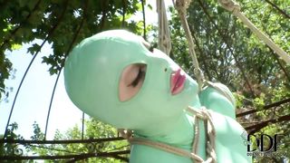 Latex Lucy Cumshot Compilation