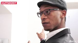 LETSDOEIT - Little Brunette Picked Up and DESTROYED by BBC