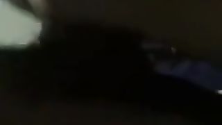 Lesbian stud sucking dick while on the with her girlfriend