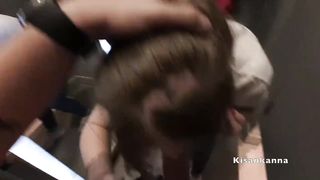 I Play with my Girlfriend with Lovense and then Wanted to CUM in her THROAT