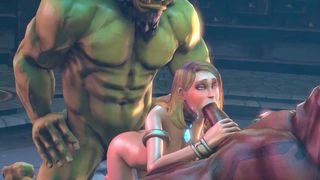 [HMV] 3D Jaina Proudmoore Hardcore Fucking Hentai Music Compilation