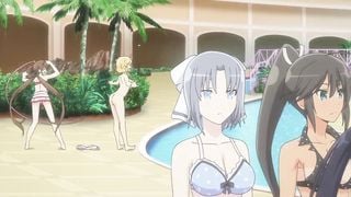 Senran Kagura - Shinovi Master (TV) Fanservice Compilation (eps 1-4)