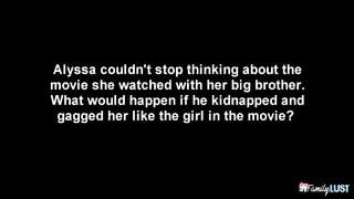 Little GINGER Step Sister Bound and Tied Up - Brutally Fucked