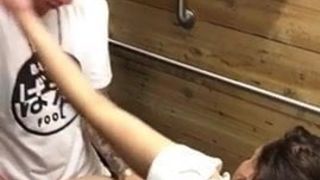 str8 fuck public restroom caught spy
