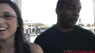 Young Sakura gets her biggest black cock ever