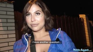 Public Agent He spunks on Heidi Van Hornys soaking wet pussy