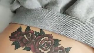 Roommate Cries and Moans while I Fuck her Ass